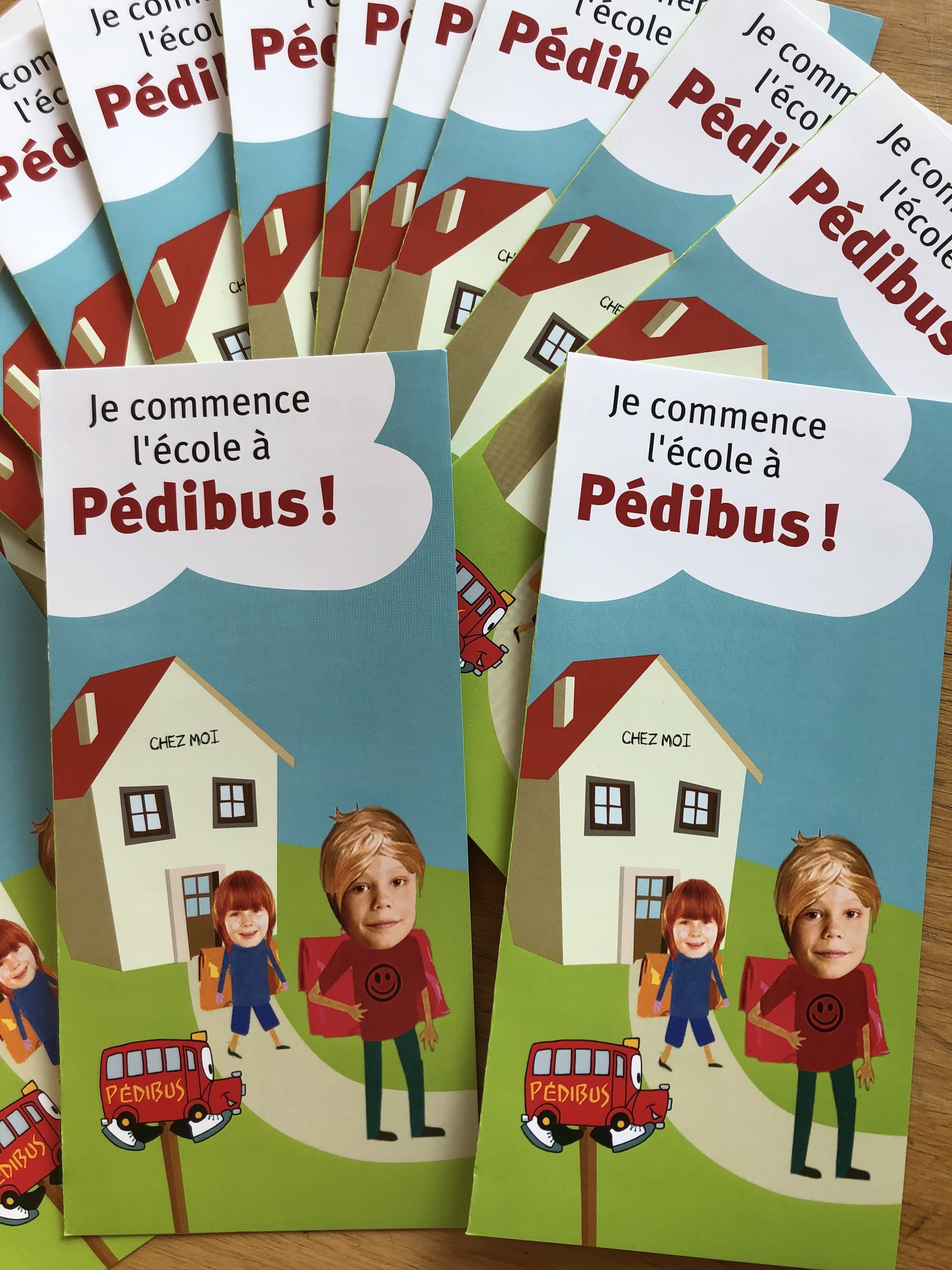 Je commence l’école à Pédibus!