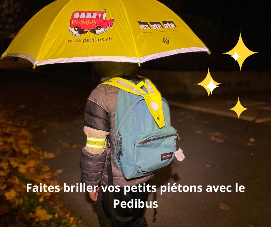 Faites briller vos petit.es piéton.nes avec le Pedibus